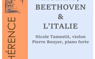 Concert Mozart, Beethoven et l’Italie