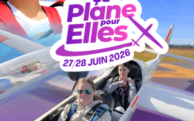 L&rsquo;AAVO nous annonce  « ça plane pour elles » à l&rsquo;aérodrome !